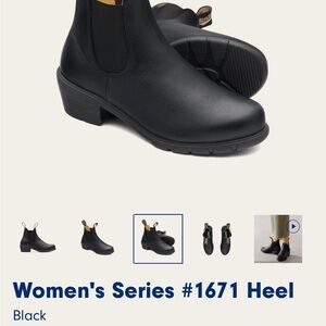 Blundstone Women's Black Chelsea Ankle Boot